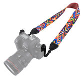 Sangle d'épaule et de cou de la série multicolore de style ethnique rétro PULUZ PU6008C pour les appareils photo reflex et les appareils photo numériques