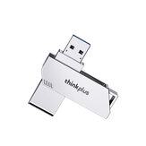 Clé USB portable Lenovo ThinkPlus TPU301plus avec rotation à 360°, étanche, antichoc, puce A+ en alliage de zinc, vitesse rapide, disque mémoire U