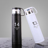 Bottiglia termos 1314 Lovers Cup in acciaio inossidabile con vuoto, tazza termica portatile per viaggi