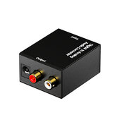 HOWEI HW-01DA Mini Digital To Analog Audio Converter Digital Optical Coaxial  Signal to Analog Stereo Audio Adapter 3.5mm