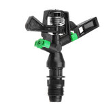 1/2 Inch Plastic 360 Degree Automatic Rotation Double Sprayer Rocker Arm Nozzle 