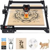 [EU DIRECT] ORTUR Laser Master 2 Pro S2 LU2-4 LF Upgraded Laser Engraving Cutting Machine Cutter 400 x 430mm Large Engraving Area Fast Speed High Precision Laser Engraver