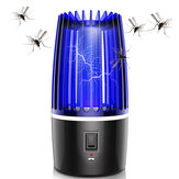Lâmpada exterminadora de mosquitos elétrica para uso externo LED UV Bug Zapper, fotocatalisador, armadilha antimosquito, carregamento USB, luzes de acampamento contra mosquitos