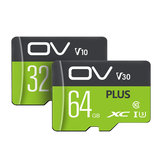 OV PLUS UHS-I U1 U3 32GB 64GB 128 ГБ 256 ГБ Класс 10 Высокоскоростное хранилище данных TF-карта Flash Карта памяти