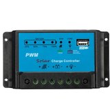 Contrôleur de charge intelligent pour panneau solaire PWM 30A 12V 24V Régulateur de batterie automatique