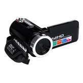 كاميرا فيديو رقمية بتقنية HD CMOS بدقة 24 ميجابيكسل ومكبر رقمي بنسبة 18 مرة مع منع الاهتزاز لكاميرا YouTube Vlogging
