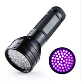 Lanterna Ultravioleta XANES 51xLED UV LED 395NM 3W Power de alumínio AA