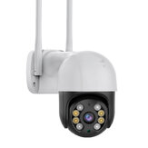 Kamera IP Wifi PTZ 1080P na zewnątrz do monitoringu bezprzewodowego z inteligentnym dwukierunkowym dźwiękiem, widzeniem nocnym i zdalnym powiadomieniem PUSH w aplikacji mobilnej dla bezpieczeństwa domowego.