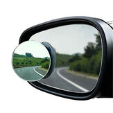 HD Borderless Regulowany 360 stopni Mały okrągły samochód Blind Spot Lustro Cofanie Wide Angle Lens Pomocniczy