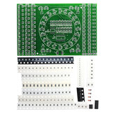 10 stk. DIY SMD Draaiende LED SMD Componenten Soldeer Praktijkbord Vaardigheidstraining Set