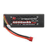 Batería Lipo JLB Racing 11.1V 4000mAh 30C 3S EA1067 T Plug para 11101 21101 31101 J3 1/10 Coche Rc