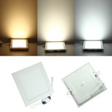 Luz de panel LED de techo cuadrada ultrafina, de 18W y regulable, que ahorra energía
