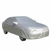 Автомобильный чехол для седана, полный, для использования в помещении и на открытом воздухе, водонепроницаемый, защита от солнца, ультрафиолета, снега и пыли, размер L