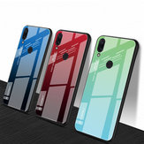 Bakeey™ Gradient Kleur Gehard Glas + Zachte TPU Achterkant Beschermhoesje voor Xiaomi Redmi Note 7 / Note 7 Pro Niet-origineel