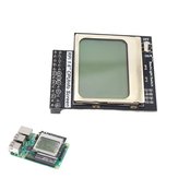 Pratica CPU Info 1.6 pollici 84x48 Matrix LCD Memoria Display Modulo con retroilluminazione per Raspberry Pi Zero / 1/2/3
