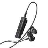 BlitzWolf® BW-BR0 Pro Bluetooth 5.1 Drahtloser Audio-Empfänger Mikrofon Lavalier Clip-on Hi-Fi Stereo-Sound-Empfänger-Adapter für Kopfhörer für Computer/Lautsprecher für DSLR-Kamera für Auto-Soundsystem