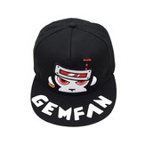 Gemfan WL-01 Maymun Nakışlı Beyzbol Şapka Ayarlanabilir Snapback Hip-Hop Kapağı