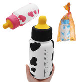 Огромная мягкая игрушка для кормления молоком в виде бутылки 25*9.5*9.5CM медленного подъема с упаковкой