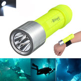 Elfeland T6 2000LM Waterproof Diving LED-zaklamp 18650 / AAA 
