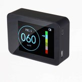 Taşınabilir Dijital Ekran PM2.5 Dedektör Lazer Sensör Gerçek zamanlı Doğru Hava Kalitesi Monitör Test Şarj Edilebilir Teşhis Parçalar