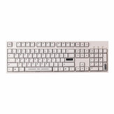 131 Keys Minimalist White PBT Keycap Set Sublimation Cherry Profile DIY Custom Keycaps for Mechanical Keyboards