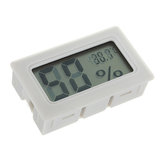 10 pcs Mini LCD Digital Termômetro Medidor de Umidade Bitola Higrômetro Interno