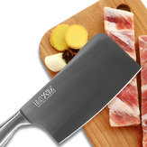 HUOHOU A1609 6,7-Zoll-Küchenchef-Messer aus Edelstahl Kein Schleifen Scharfer Häcksler Knochenhacker Gemüsemesser