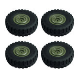 4PCS LDR / C LDP06 1/12 Neumáticos de repuesto para coche RC Unimog, ruedas L0049G L0049Y, accesorios para modelos de vehículos