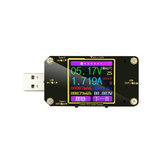 Цифровой тестер тока напряжения USB с дисплеем цвета и блютуз вольтметром