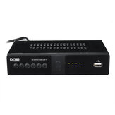 DVB-T2 HD 1080P 110-240V Receptor de sinal de TV digital de áudio e vídeo digital PVR TV Caixa