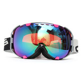 Motorcykel Snowboard Ski Goggles Unisex Sfærisk Anti-tåge Dual Linse Udendørs Briller