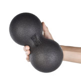 Ролик для массажа с арахисовым мячом EPP Fitness для йоги, плеч, спины, ног, тренировки восстановления