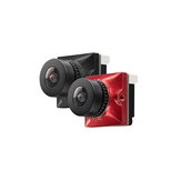 Caddx Ratel 2 1/1,8 hüvelykes Starlight 1200TVL 2,1 mm-es objektív FOV 165° NTSC/PAL 16:9/4:3 kapcsolható mikro méretű, alacsony késleltetésű Freestyle FPV kamera RC drónhoz
