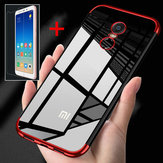Bakeey Ultra Dunne TPU Beschermhoes Cover+Gehard Glas Screen Protector voor Xiaomi Redmi 5 Plus Niet-origineel