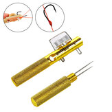 ZANLURE Outil de nœud de crochet de pêche en métal, portable, détachable, matériel de pêche