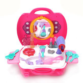 Rosa Brinquedos de cosméticos para meninas Set Dressing Table Toys For Kids Children Gift