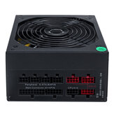 750W teljes modulos tápegység 110-230V 14cm ventilátor 24 tűs PCI SATA 12V EU dugós számítógép tápegység