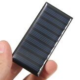 5V 0.5W पॉलीक्रिस्टलाइन सौर पैनल मॉड्यूल सिस्टम सौर सेल चार्जर