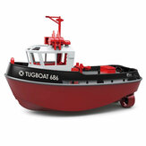 TY XIN 686 2.4G 1/72 Rc ボート パワフルなデュアルモーター ワイヤレス電動リモートコントロール牽引船モデルおもちゃ 男の子へのギフト