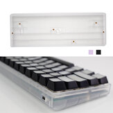 DIY 60% mechaniczna obudowa klawiatury Uniwersalna dostosowana plastikowa podstawa do klawiatury do gier GH60 Poker2