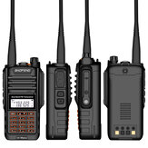 BAOFENG BF-UV9RPLUS 8W IP68 à prova d'água Walkie Talkie 128 canais 400-520 MHz Rádio bidirecional de duas vias de marca dupla VHF UHF IP68 interfone à prova d'água
