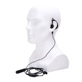 Walkie Talkie-oortje Headset Hoofdtelefoon MIC PTT voor Baofeng UV-9R Plus BF-A58 BF-9700 Tweewegradio