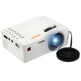 UNIC 18 LED Mini Taşınabilir 400 Lümen Projektör Tam HD 1080P 320x180 Çözünürlük Ev Sineması Sinema