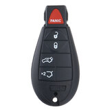 Car 5+2 Buttons Remote Key Fob Shell For Jeep Grand Cherokee & Commander 2008-12