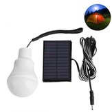 Lampada da campeggio solare portatile ricaricabile da 3W a 12 LED per uso esterno, giardino e emergenze