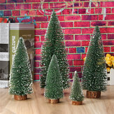 ミニクリスマスツリーホームウェディングデコレーション用品人工樹木小さい松の木