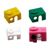 Weiß / Pink / Gelb / Grün Universal Hotend Block Isolationssocke Silikonhülle für 3D-Drucker