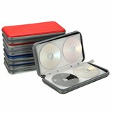 80x дисковый CD DVD портативный пластиковый чехол для хранения в кошельке Hard Box Bag Holder
