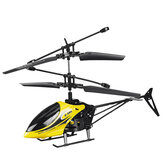 2CH Valbestendige Mini Helikopter met Afstandsbediening en LED-licht voor Kinderen Buitenspeelgoed