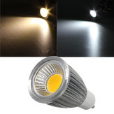 GU10 7W 85-265V Wit / Warm Wit Energiebesparende LED COB Spotlightt Lamplamp 